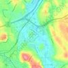 Beaver Brook topographic map, elevation, terrain