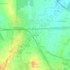 Amendoeiras topographic map, elevation, terrain