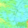 Dueñas topographic map, elevation, terrain