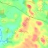 Hard Knot Hill topographic map, elevation, terrain