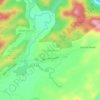 Parado Wane topographic map, elevation, terrain