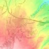 Tibig topographic map, elevation, terrain