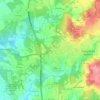 Cruz topographic map, elevation, terrain