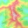 Alder Peak topographic map, elevation, terrain