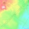 Kisanday topographic map, elevation, terrain