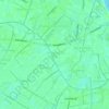 Ban Wat Bang Oi Chang topographic map, elevation, terrain