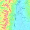Montevista topographic map, elevation, terrain