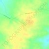 السلمانية topographic map, elevation, terrain