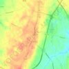 Salgueiro topographic map, elevation, terrain