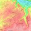 IJzeren topographic map, elevation, terrain