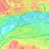 Shakopee topographic map, elevation, terrain