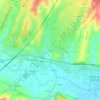 Senni topographic map, elevation, terrain
