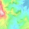Dicks Hill topographic map, elevation, terrain