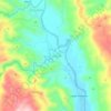Pañalum topographic map, elevation, terrain