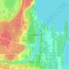 Grand Rapids topographic map, elevation, terrain