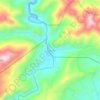 Lusaran topographic map, elevation, terrain