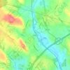 Rosemont topographic map, elevation, terrain