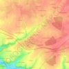 Les Quatre Chênes topographic map, elevation, terrain