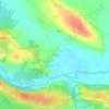 La Touche topographic map, elevation, terrain