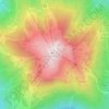 Gerlitzen topographic map, elevation, terrain