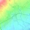 Matti topographic map, elevation, terrain