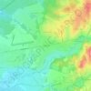 Chavannes topographic map, elevation, terrain