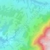 La Fruitière topographic map, elevation, terrain