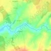 La Planche topographic map, elevation, terrain
