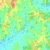 Wainui topographic map, elevation, terrain