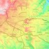 Pinetown topographic map, elevation, terrain