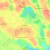 Kleszczyn topographic map, elevation, terrain