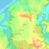 Ronin topographic map, elevation, terrain