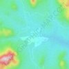 Berg-en-Dal Rest Camp topographic map, elevation, terrain