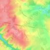Le Bourg topographic map, elevation, terrain