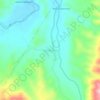 San Marcos topographic map, elevation, terrain