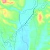 Grebona topographic map, elevation, terrain