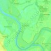 Pülswerda topographic map, elevation, terrain
