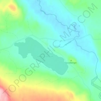 Gråssjön topographic map, elevation, terrain