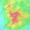 Araka topographic map, elevation, terrain