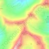 Col de Malatra topographic map, elevation, terrain