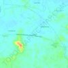 Cogon topographic map, elevation, terrain