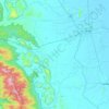 Ang Thong topographic map, elevation, terrain
