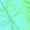 Santo Niño topographic map, elevation, terrain