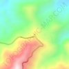 Murug-Turug topographic map, elevation, terrain