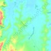 Te Pahu topographic map, elevation, terrain