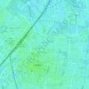 Nieuw Leyden topographic map, elevation, terrain