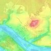 Le Montoir topographic map, elevation, terrain