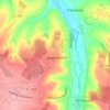 Cour de l'École topographic map, elevation, terrain