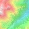 sn3 topographic map, elevation, terrain