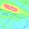 Vulcan topographic map, elevation, terrain